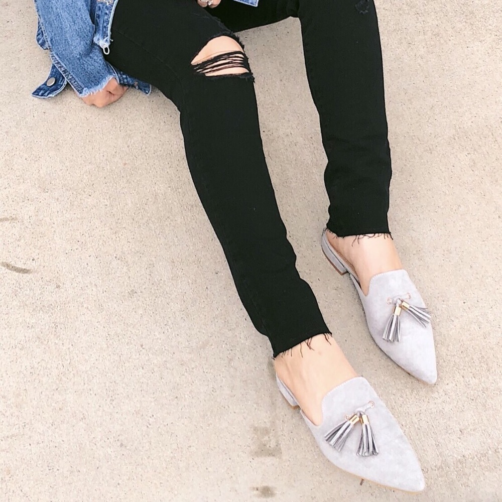 🔁 COMMENT FOR RESTOCK Sadie Oxford Mules - Picture 5 of 7
